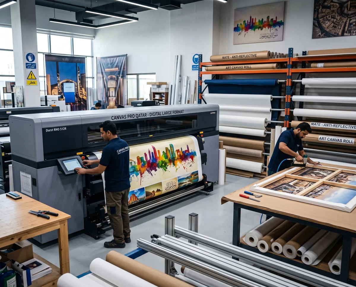 Fabric Backdrop Printing for Events in Qatar: Materials, Sizes and Installation