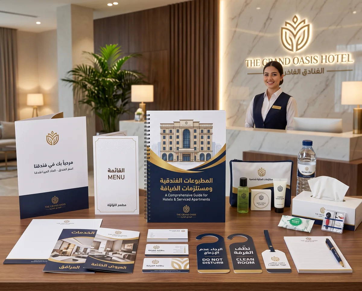 المطبوعات الفندقية ومستلزمات الضيافة في قطر: دليل متكامل للفنادق والشقق الفندقية