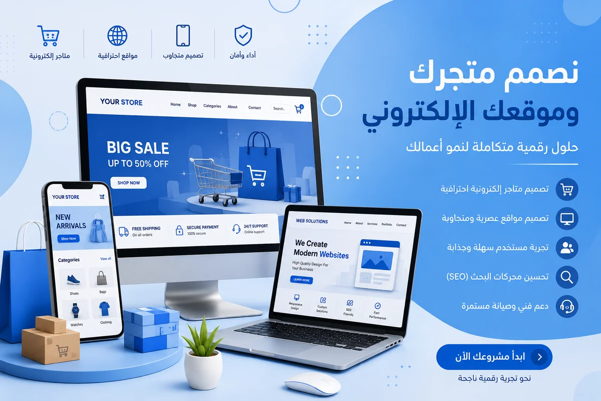 تصميم المواقع الإلكترونية