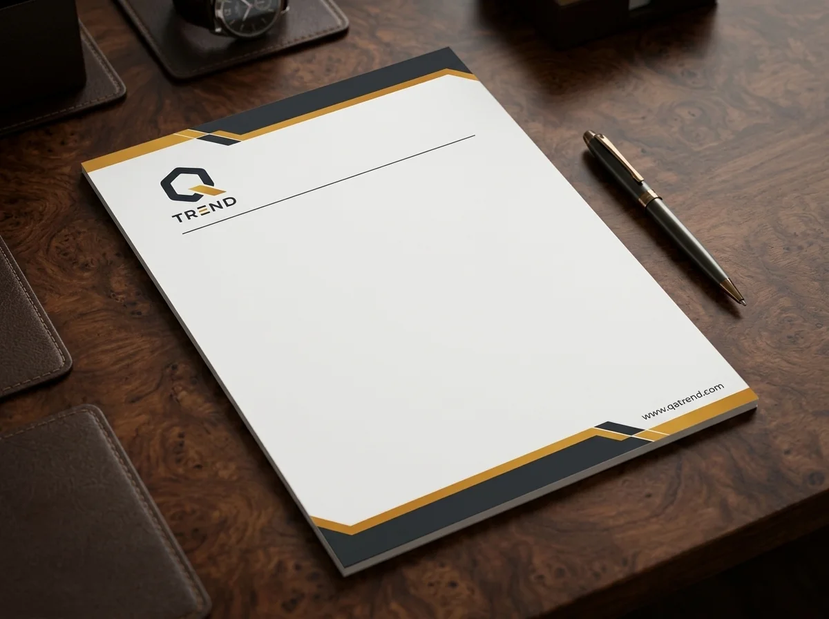 طباعة ورق المروس (Letterhead)