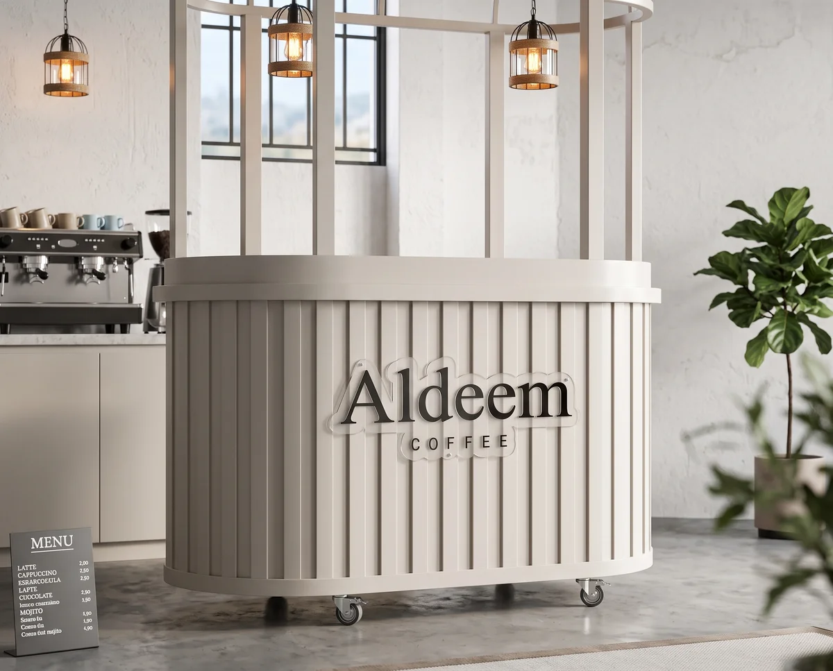 Custom Coffee Kiosk & Retail Display Solutions